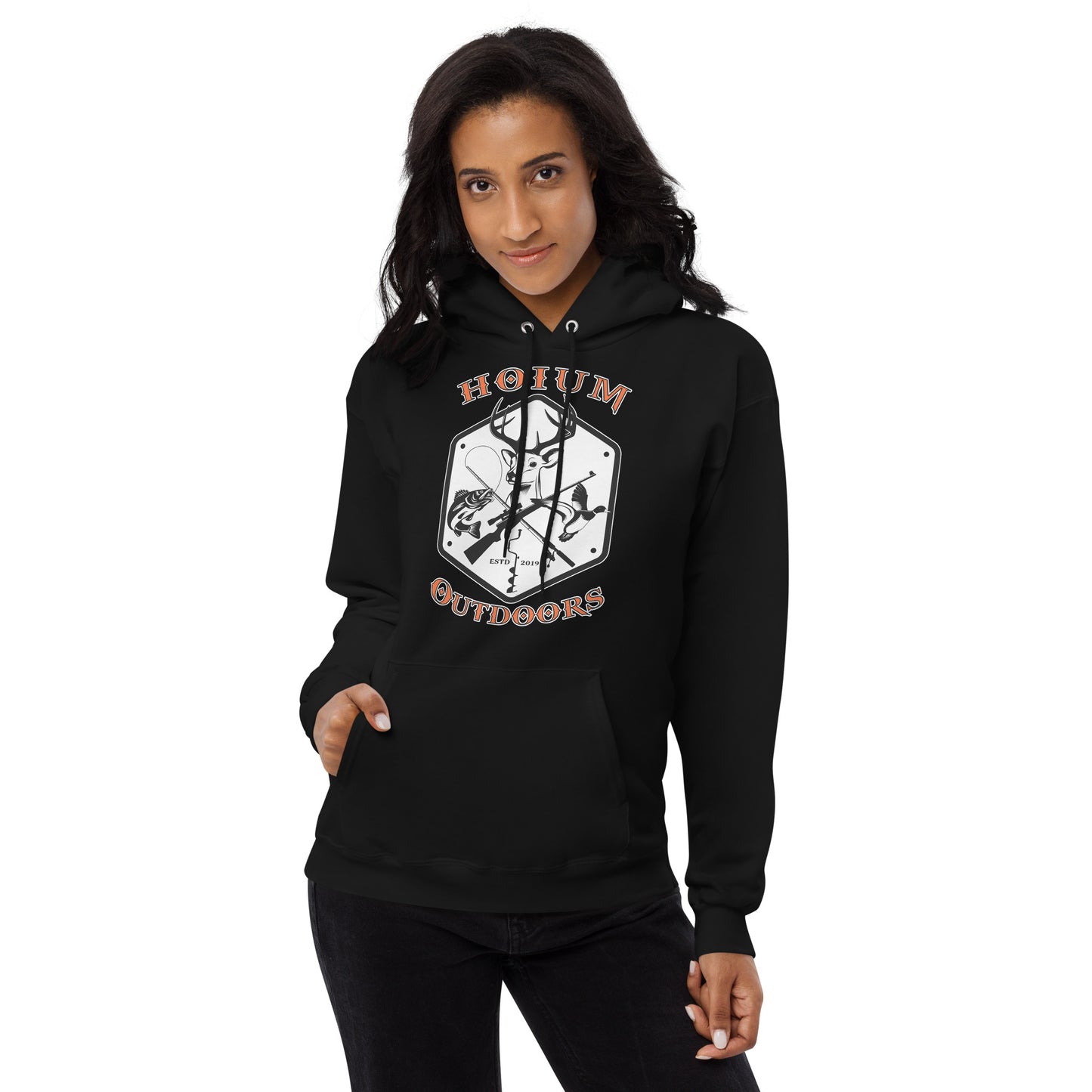 Unisex fleece hoodie