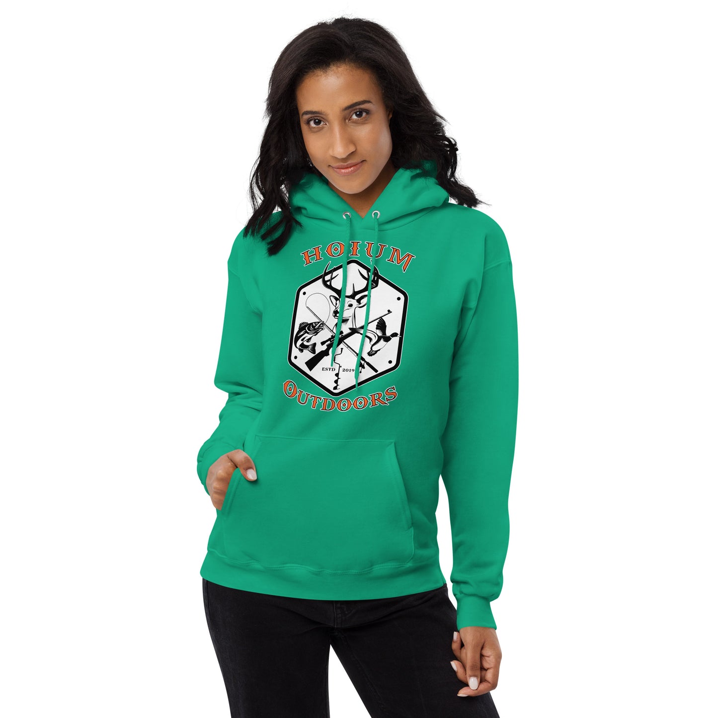 Unisex fleece hoodie