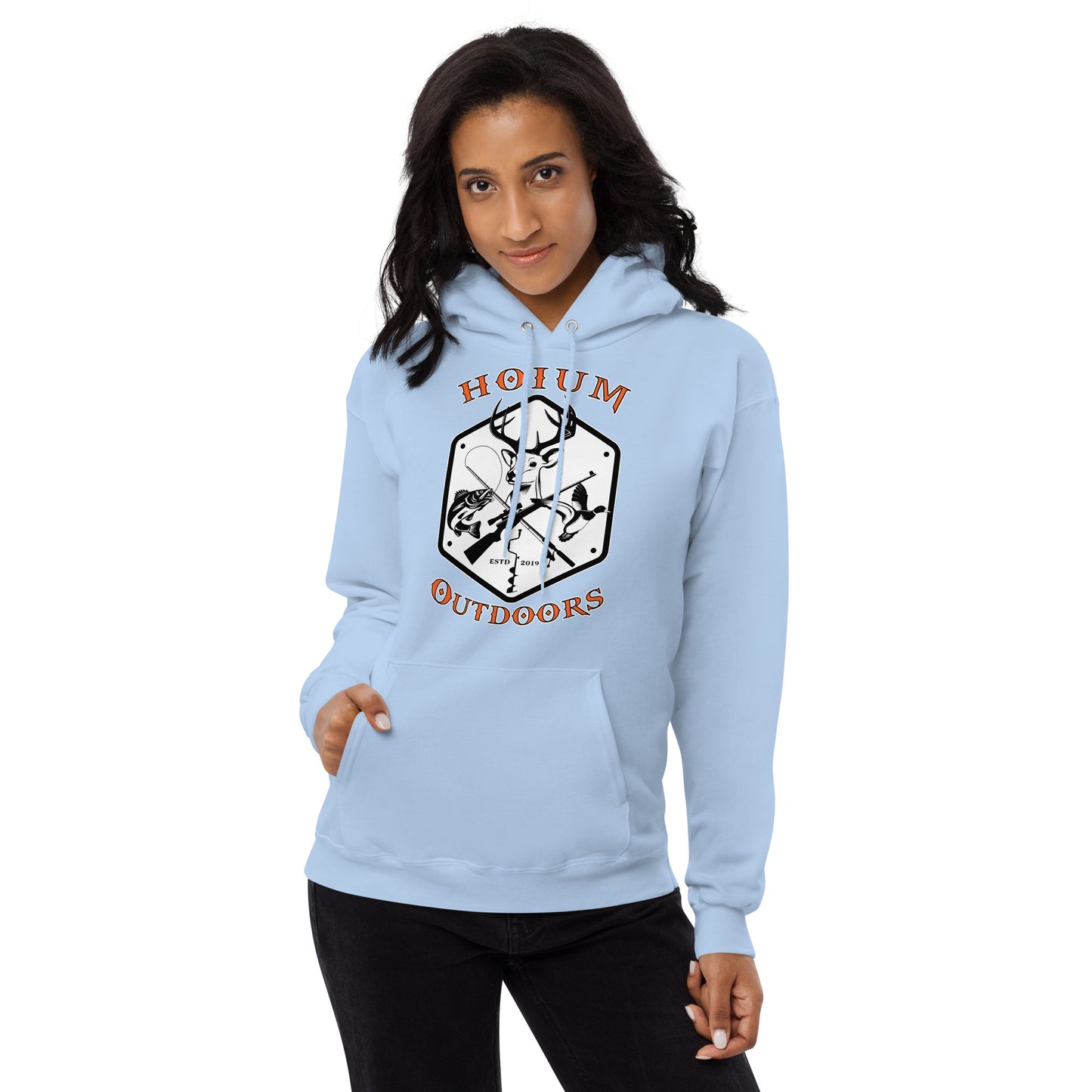 Unisex fleece hoodie